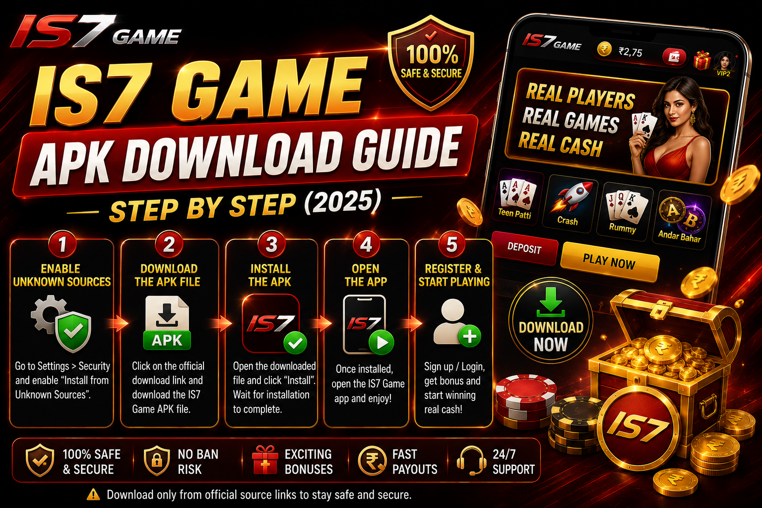 IS7 Game review 2024 for Indian players