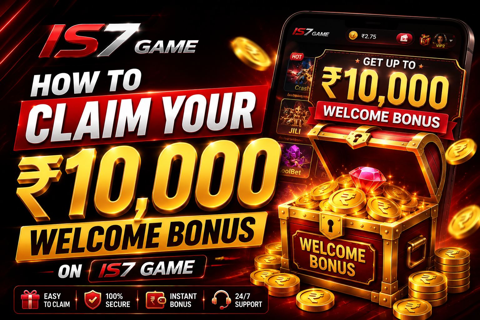 Responsible gaming on IS7